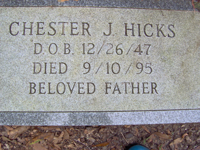 Headstone for Hicks, Chester
